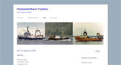 Desktop Screenshot of fleetwood-fishing-industry.co.uk